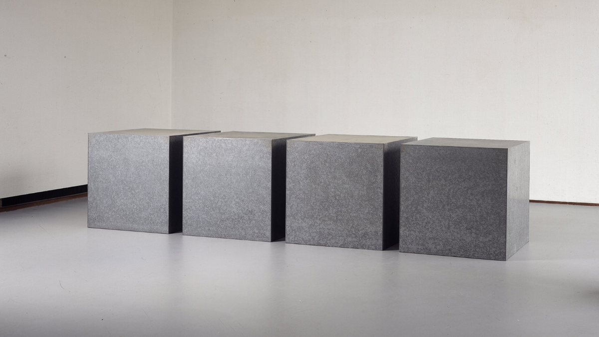 donald judd minimalismo