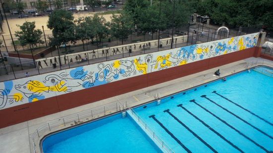 Iconic mural of Keith Haring faces demolition